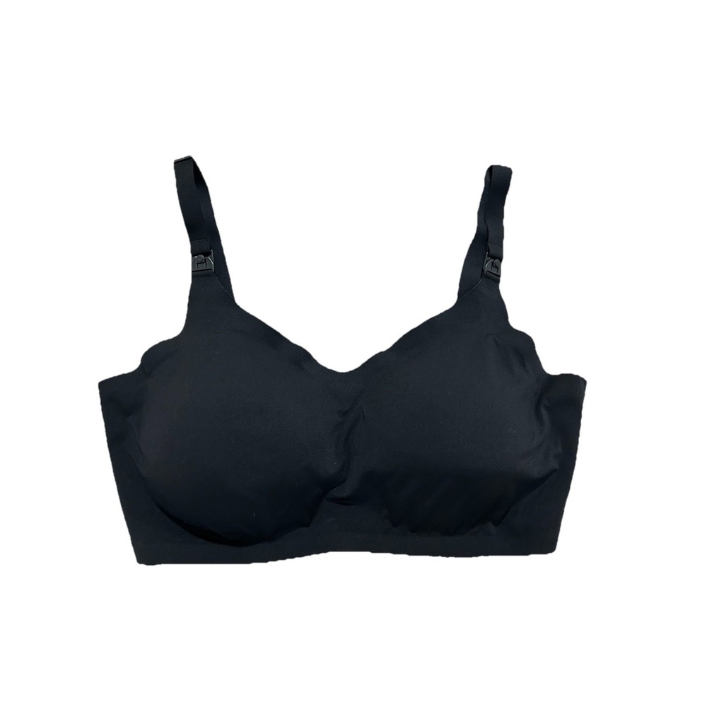 Kindred Bravely Ultra Comfort Smooth Classic Nursing Bra Black XL- Busty